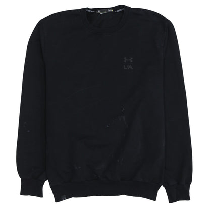 Under Armour Mens Black XL Pullover Crew Neck Sweatshirt