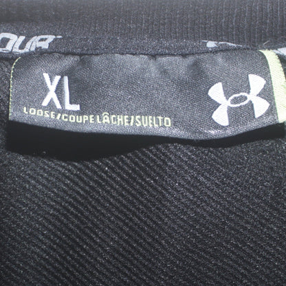 Under Armour Mens Black XL Pullover Crew Neck Sweatshirt