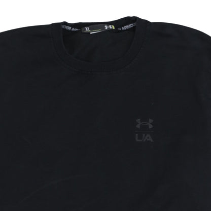 Under Armour Mens Black XL Pullover Crew Neck Sweatshirt