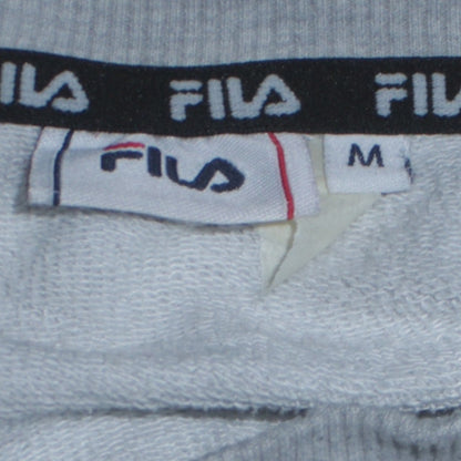 Fila Men’s Grey Logo Tape Crew Neck Sweatshirt M