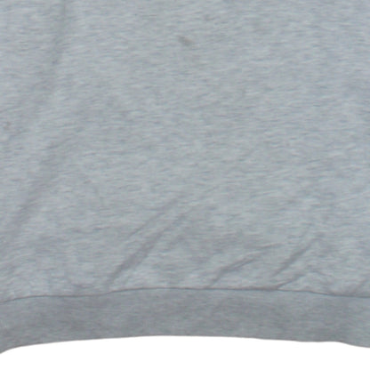 Fila Men’s Grey Logo Tape Crew Neck Sweatshirt M