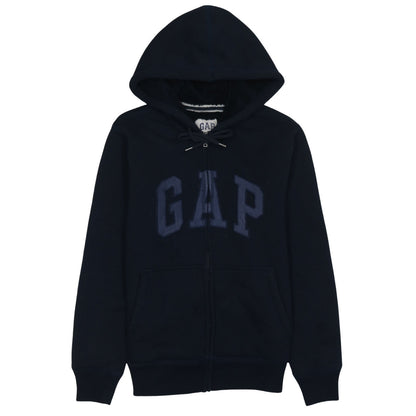 GAP Men's Blue Full Zip Fleece Lined Hoodie Size S