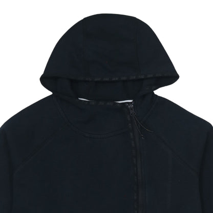 Nike Women's Black Small Full Zip Hoodie Cotton Blend