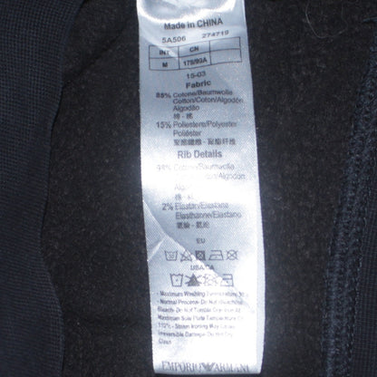 Emporio Armani EA7 Men's Black Logo Sweatshirt M Pullover