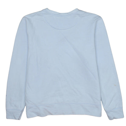 Tommy Hilfiger Men's Blue Small Pullover Sweatshirt Cotton