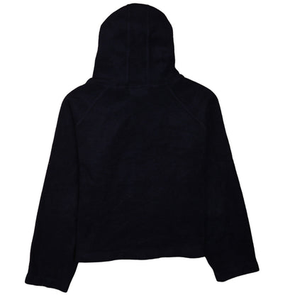 Puma Women's Black Size 16 Hooded Fleece Full-Zip Jacket