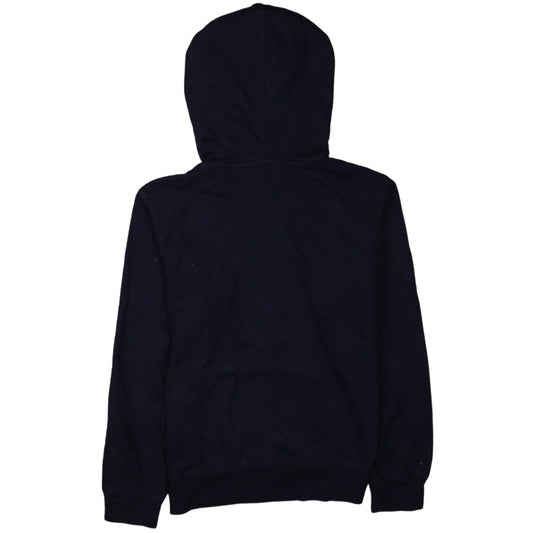 Champion Women's Navy Pullover Hoodie L - Logo, Cotton Blend