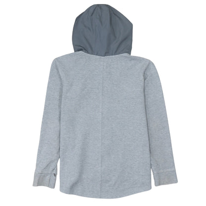 Nike Men’s Grey Full Zip Hoodie Size S Regular Fit