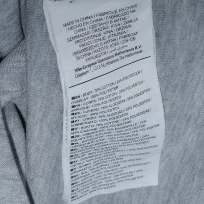 Nike Men’s Grey Full Zip Hoodie Size S Regular Fit