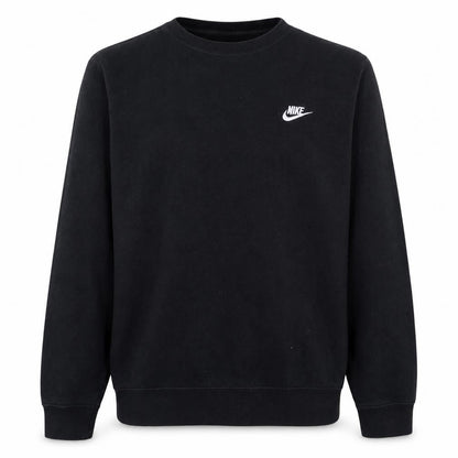 Nike Men's Black Pullover Crew Neck Sweatshirt M Regular Fit