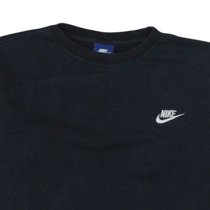 Nike Men's Black Pullover Crew Neck Sweatshirt M Regular Fit
