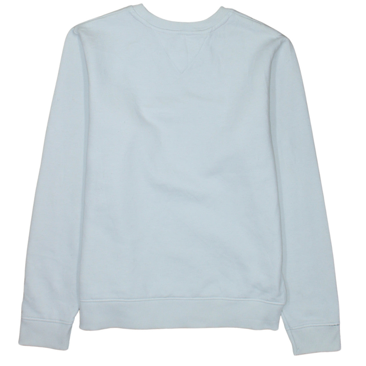 Tommy Jeans Womens White Crew Neck Pullover Sweatshirt M