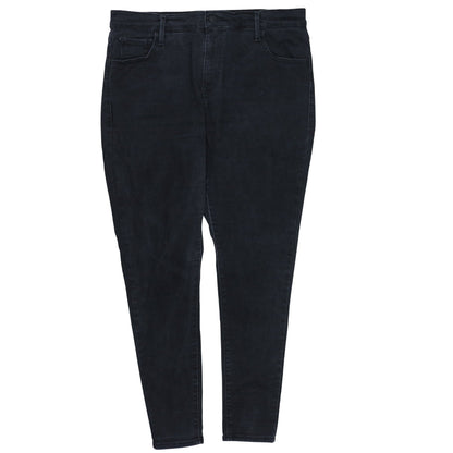 Levi's Women's Black 720 High Rise Super Skinny Jeans Size 16 Plus