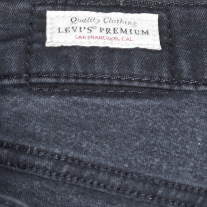 Levi's Women's Black 720 High Rise Super Skinny Jeans Size 16 Plus