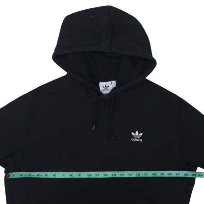 Adidas Mens Black Pullover Hoodie Size L Sports Casual Sweatshirt