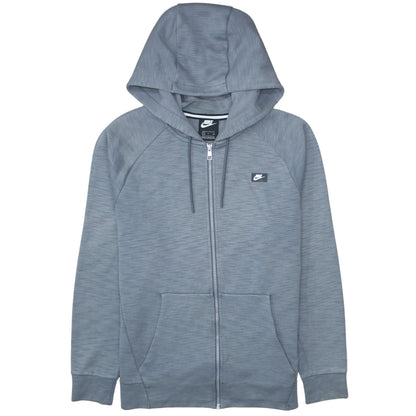 Nike Men’s Grey Full Zip Hoodie Small Regular Fit
