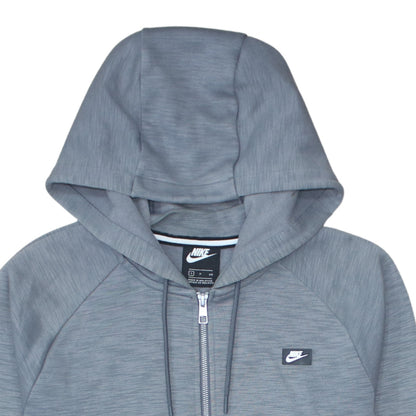 Nike Men’s Grey Full Zip Hoodie Small Regular Fit