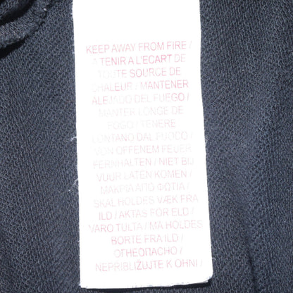 Nike Boys Black XL Pullover Hoodie with White Logo and Kangaroo Pocket