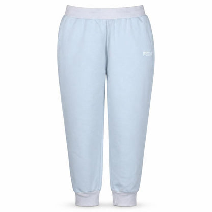 Puma Women's Light Blue Jogger Sweatpants Size L Comfy Casual
