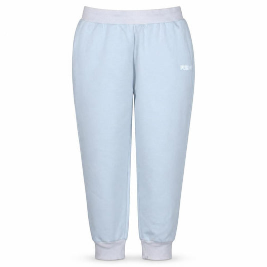 Puma Women's Light Blue Jogger Sweatpants Size L Comfy Casual