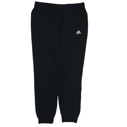Adidas Women Black L 16-18 Jogger Sweatpants Elastic Waist Pockets