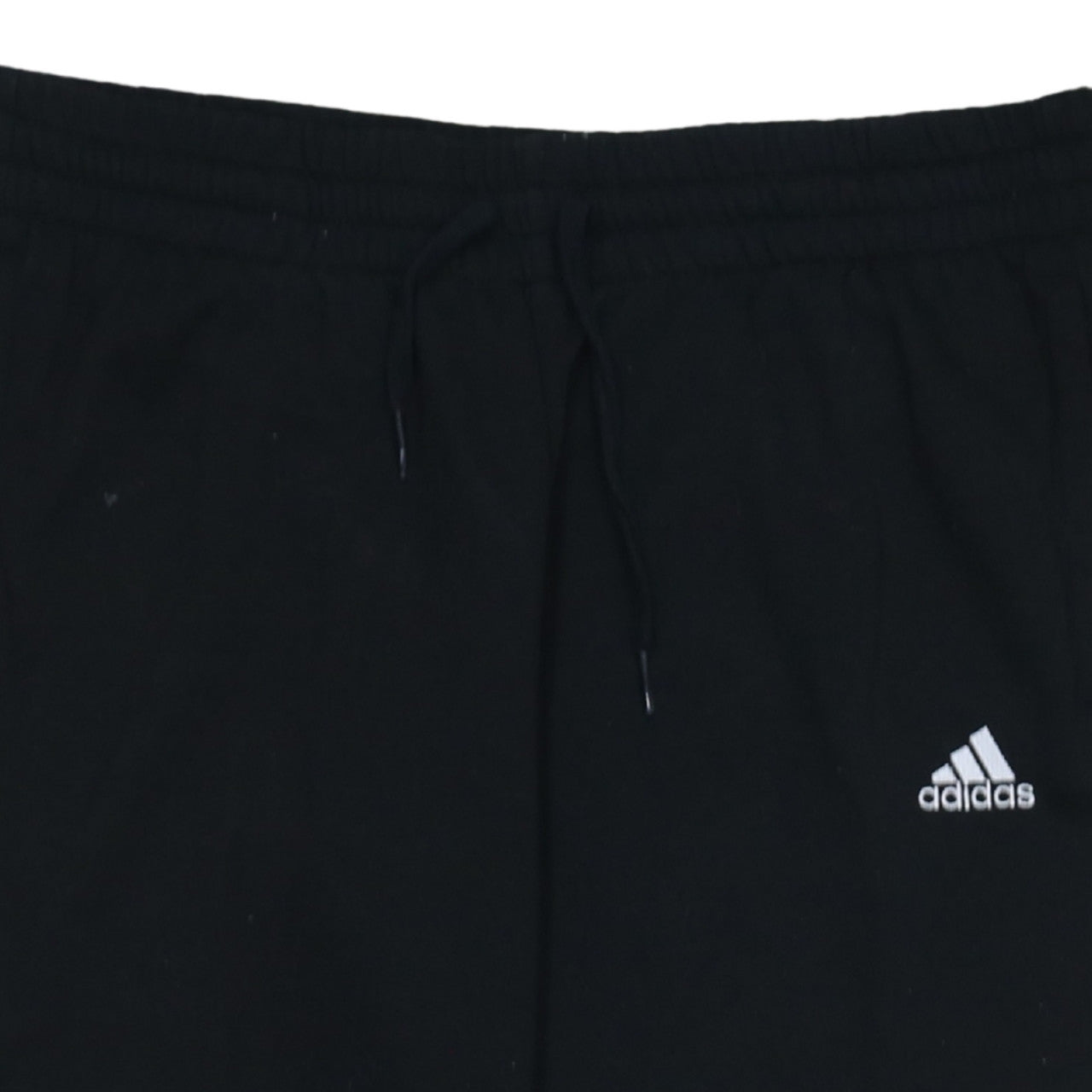 Adidas Women Black L 16-18 Jogger Sweatpants Elastic Waist Pockets