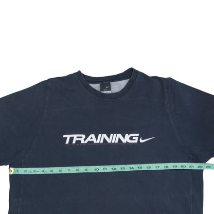 Nike Men's Blue Dri-FIT Training Pullover Sweatshirt XL
