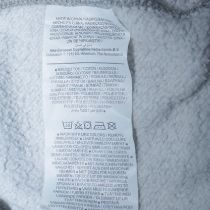 Nike Men's Grey Small Crew Neck Pullover Sweatshirt