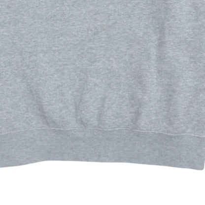 Nike Men's Grey Small Crew Neck Pullover Sweatshirt