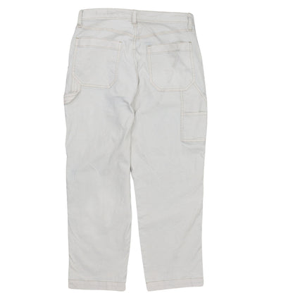 GAP Women’s Ivory Straight Leg Jeans Size 14 Regular Fit