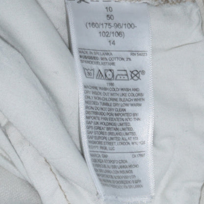 GAP Women’s Ivory Straight Leg Jeans Size 14 Regular Fit