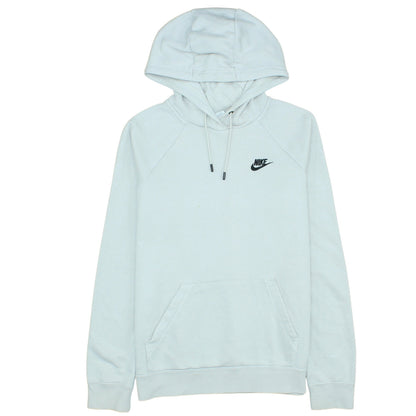 Nike Men's White Pullover Hoodie Size S Logo Fleece Sportswear