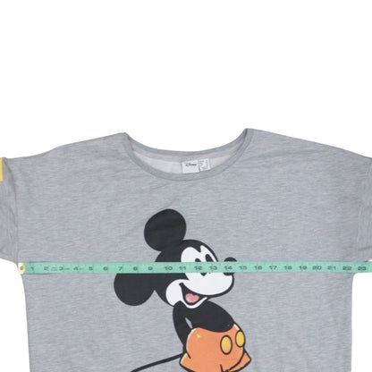 Primark Disney Womens Grey Mickey Mouse Sweatshirt UK 16