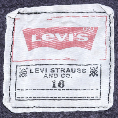 Levi’s Women’s Black Crew Neck Logo Sweatshirt Size 16