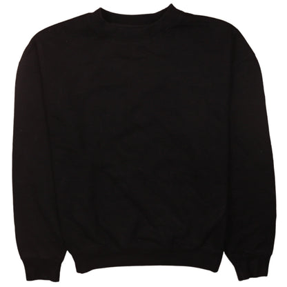 Lee Cooper Men's Black Small Pullover Crew Neck Sweatshirt