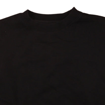 Lee Cooper Men's Black Small Pullover Crew Neck Sweatshirt