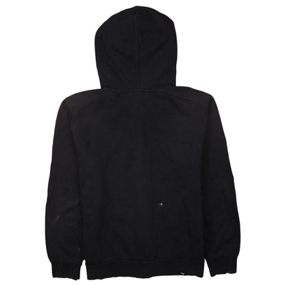 Puma Men's Black Full Zip Hoodie Size S Graphic Logo Sportswear