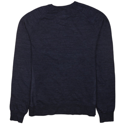 Champion Men's Blue Small Crew Neck Pullover Sweatshirt