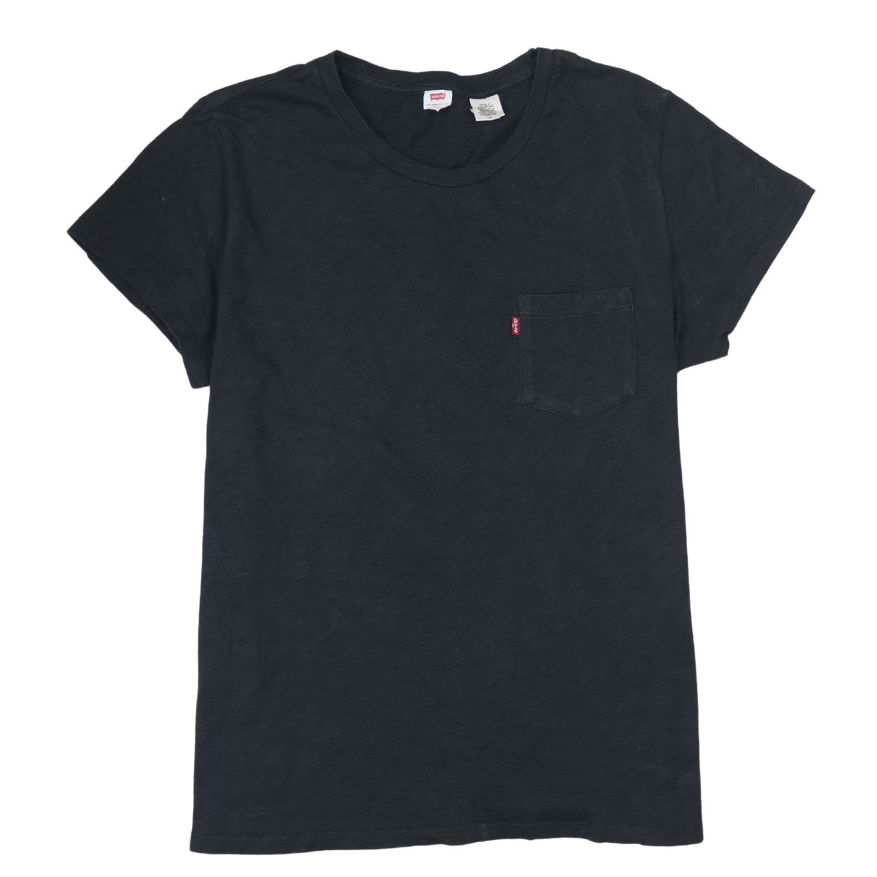 Levi's Womens Black Cotton Jersey T-Shirt Size L