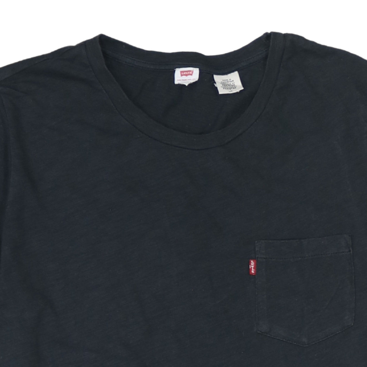 Levi's Womens Black Cotton Jersey T-Shirt Size L