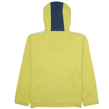 Nike Men's Yellow Pullover Hoodie S Logo Sports Fleece