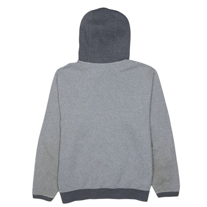 Nike Men’s Grey Pullover Hoodie Size M Sports Fleece Sweatshirt