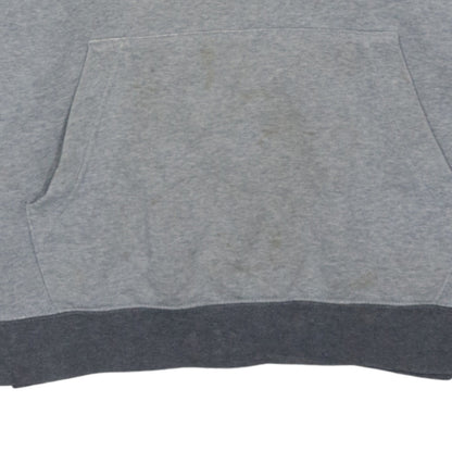 Nike Men’s Grey Pullover Hoodie Size M Sports Fleece Sweatshirt