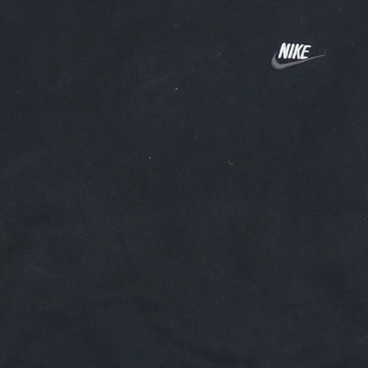 Nike Men's Black Small Pullover Sweatshirt Crew Neck Fleece