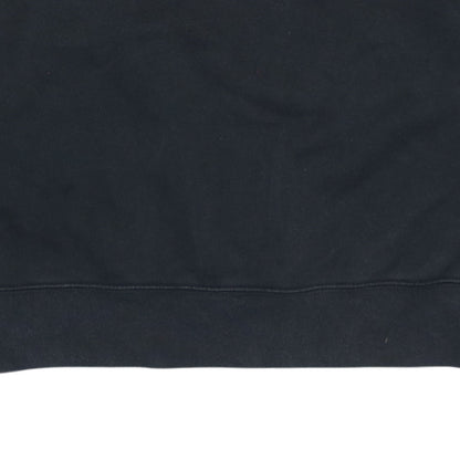 Nike Men's Black Small Pullover Sweatshirt Crew Neck Fleece