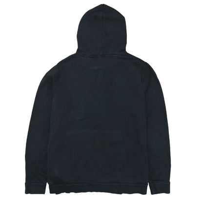 Puma Womens Black Pullover Hoodie Sweatshirt Size L Logo Print