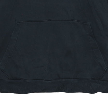 Puma Womens Black Pullover Hoodie Sweatshirt Size L Logo Print