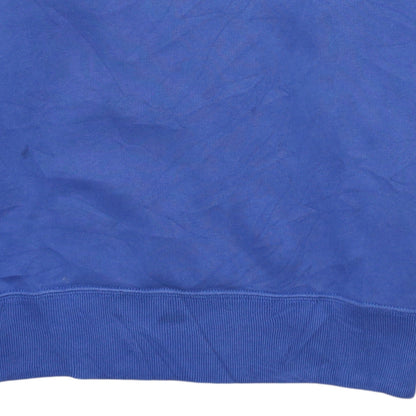 Polo Ralph Lauren Women's Blue Crew Neck Cotton Sweatshirt Size S