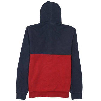 Champion Boys Navy Red Full Zip Hoodie Size 15-16 Years Cotton Blend