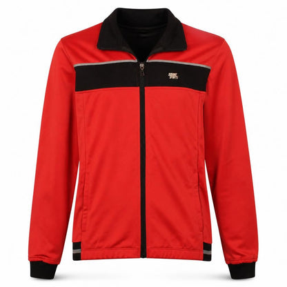 Souke Sports Men's Red Softshell Windbreaker Jacket Size S
